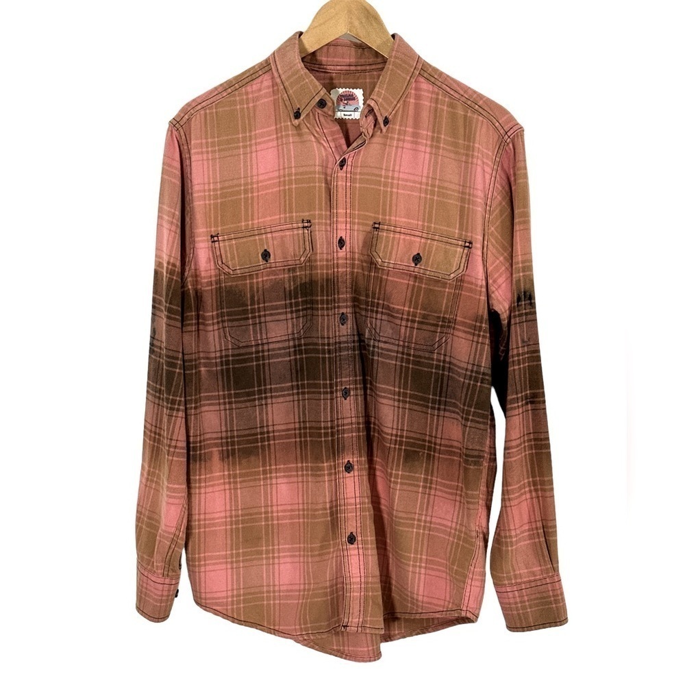 Thelma‎ & Louise Custom Bleached Flannel Shirt